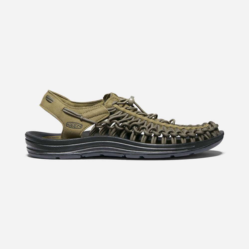 Keen Uneek Sandaler Herre Olivengrøn | RFUZY-4825