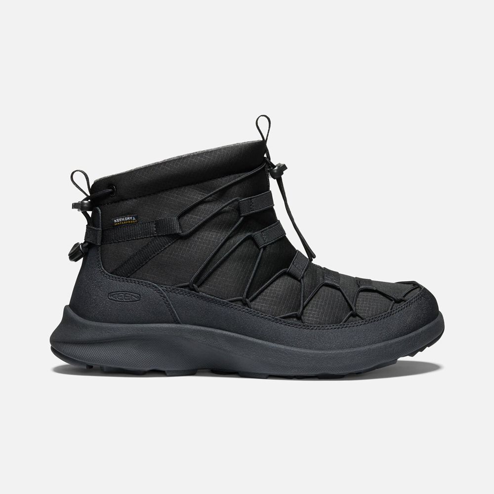Keen Uneek Snk Waterproof Chukka Støvler Herre Sort | OGYJA-5341