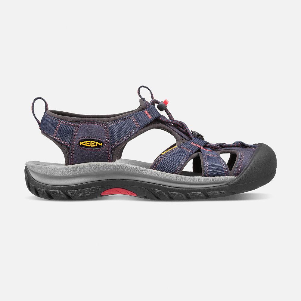 Keen Venice H2 Sandaler Dame Mørkeblå | PNHSX-6712