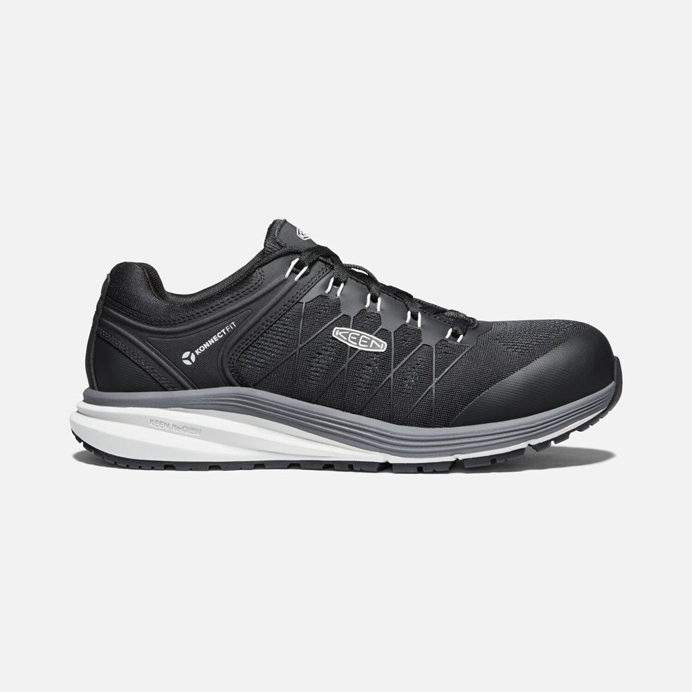 Keen Vista Energy Arbejdssko Herre Sort | KRNJG-1037