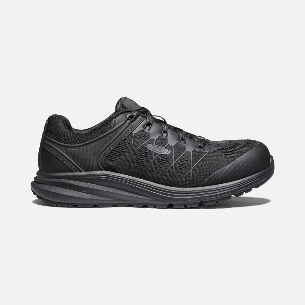 Keen Vista Energy Arbejdssko Herre Sort | XCMWZ-0287