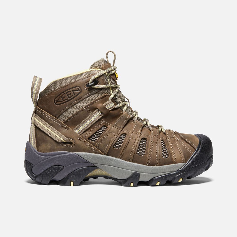 Keen Voyageur Mid Støvler Dame Brune | MGQJW-0172