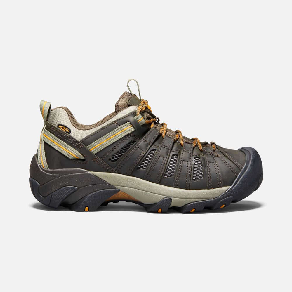 Keen Voyageur Sko Herre Olivengrøn | JBGOR-9653