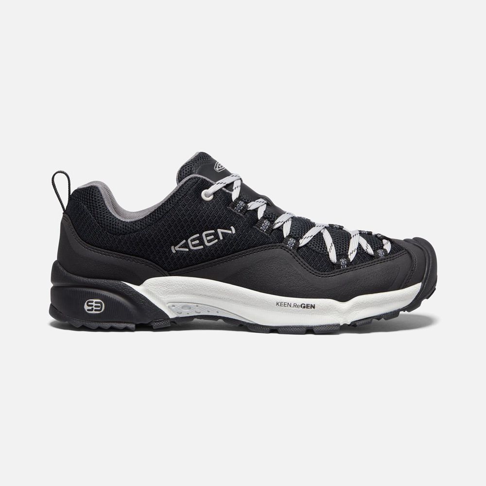 Keen Wasatch Crest Vent Sko Herre Sort | BKFQD-3809