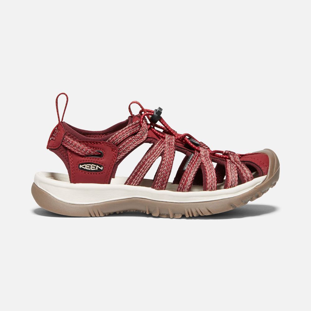 Keen Whisper Sandaler Dame Rød | SJFXH-4537