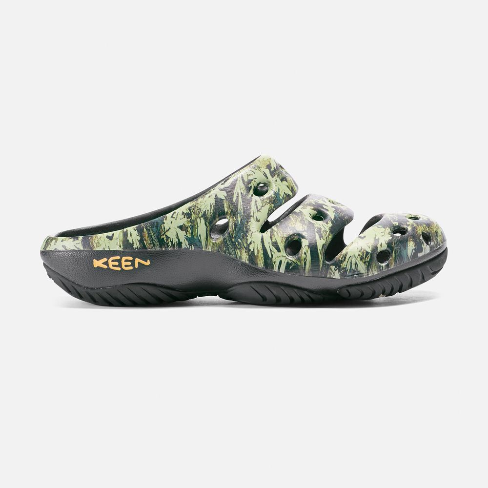 Keen Yogui Arts Sandaler Dame Camo | GYOTB-3926