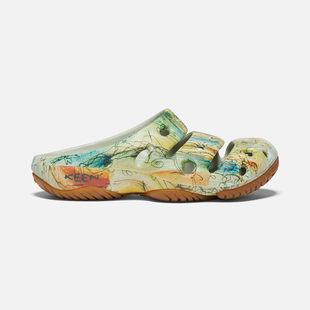 Keen Yogui Garcia Sandaler Dame Flerfarvede | ZHWQS-9150